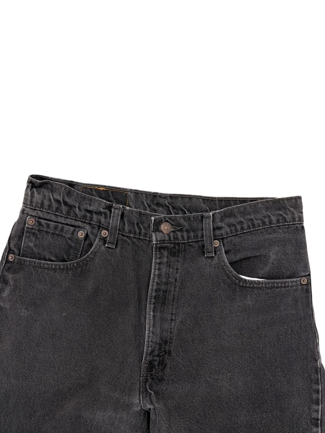 90년대 리바이스 550 흑청 데님팬츠 (32~33)  상품이미지2