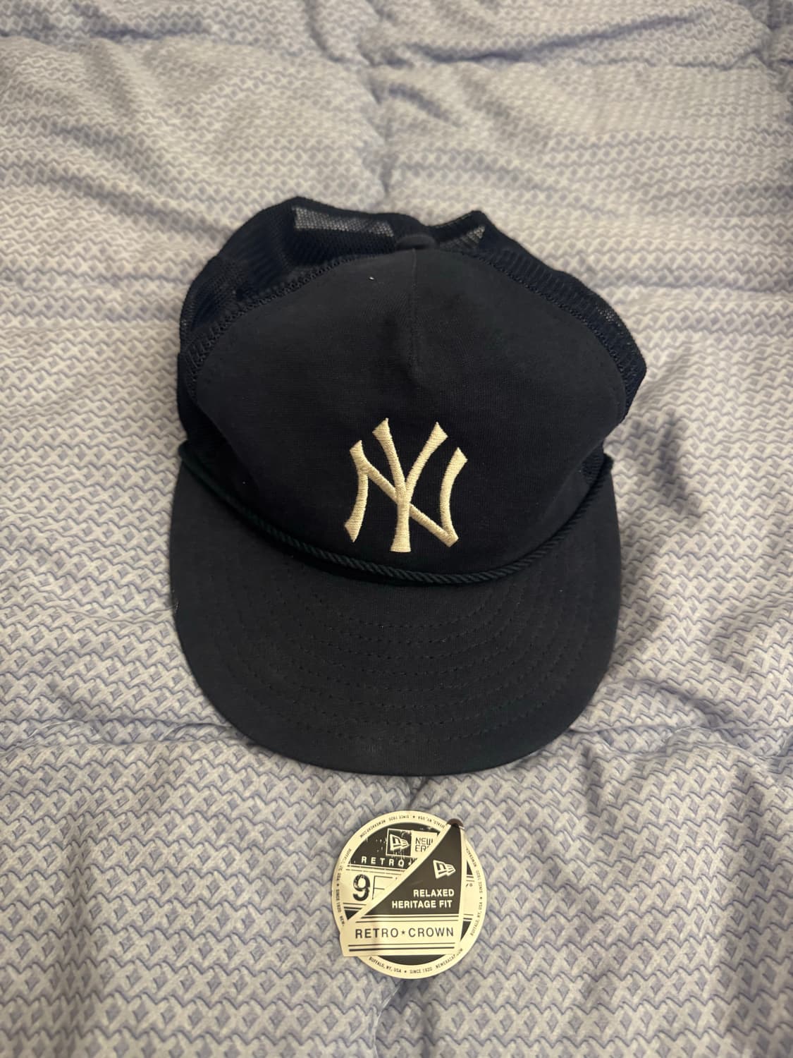 뉴에라 디스이즈네버댓  9fifty레트로크라운 네이비 상품이미지1