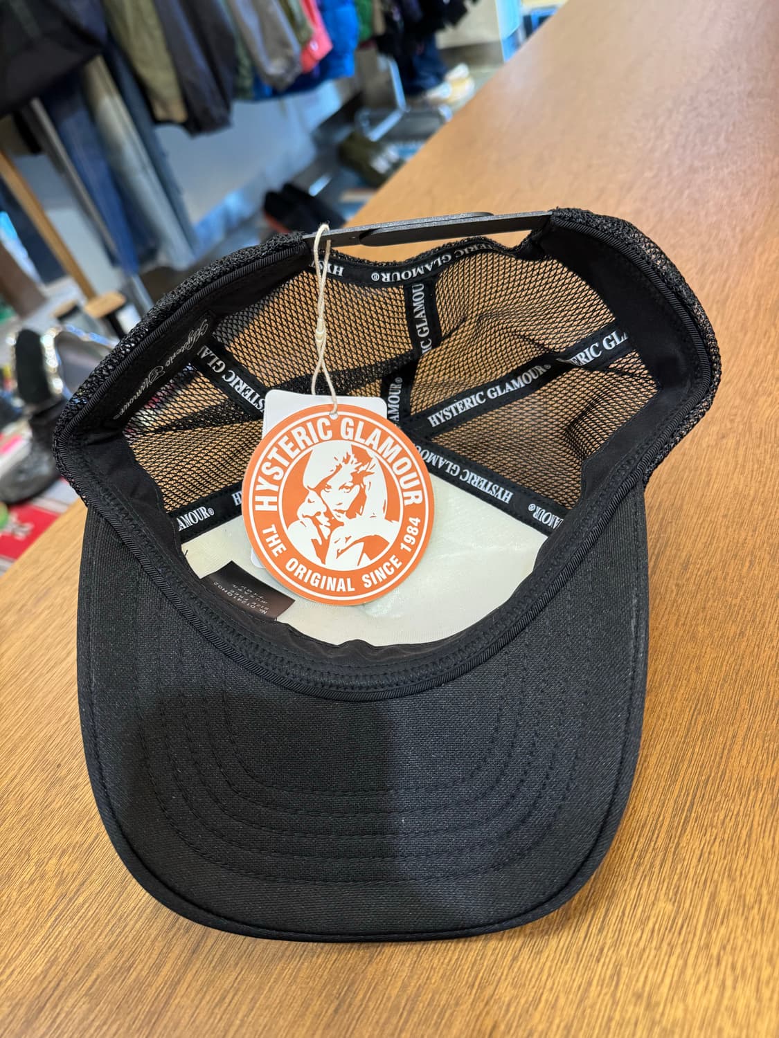 [OS] 히스테릭글래머 see no evil 스터드 메쉬캡  상품이미지5
