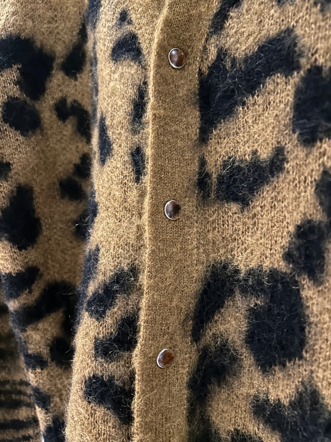 Toga Leopard Wool Cardigan 상품이미지3