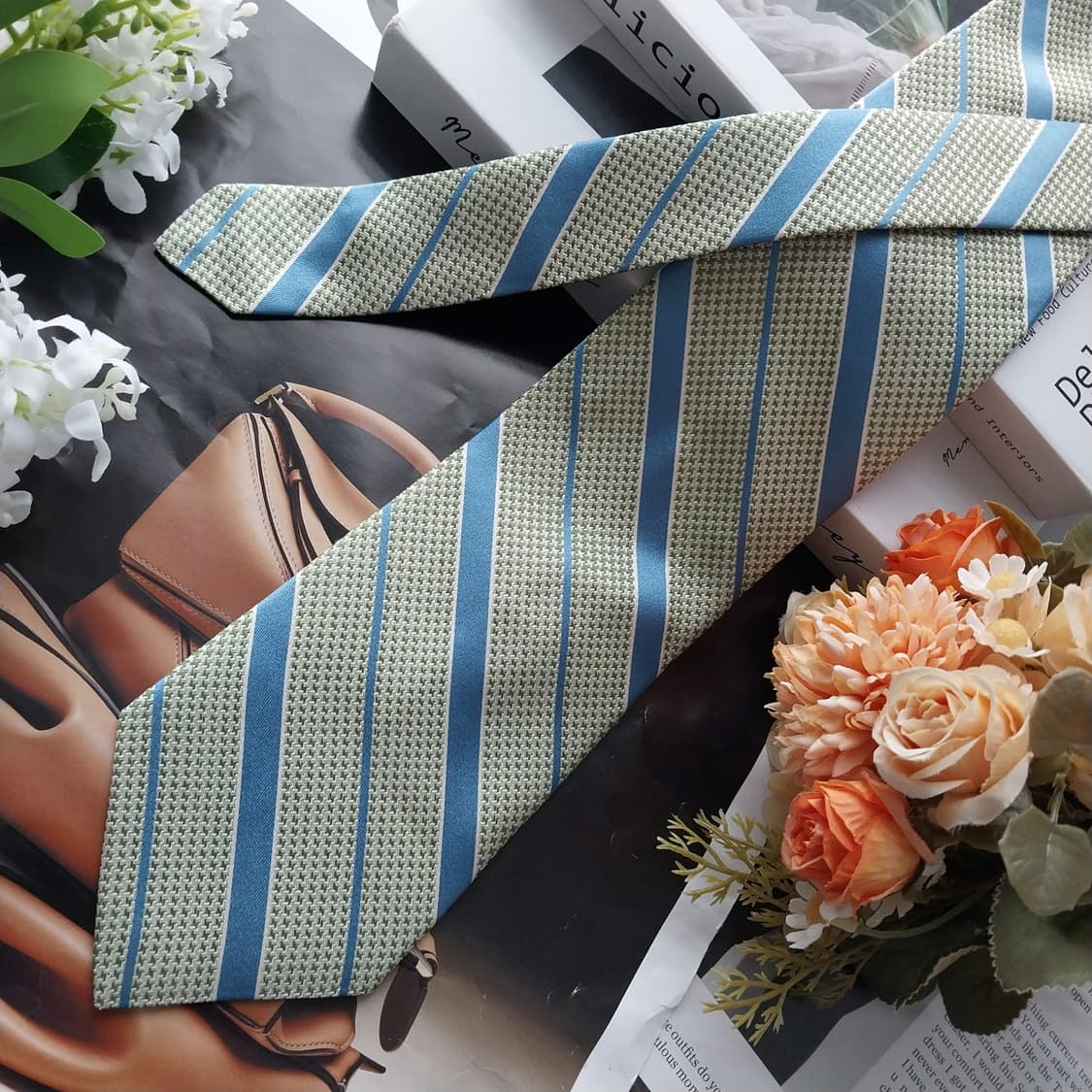 브룩스 브라더스 넥타이 민트 9.6cm A+~A등급 k2552
 상품이미지4