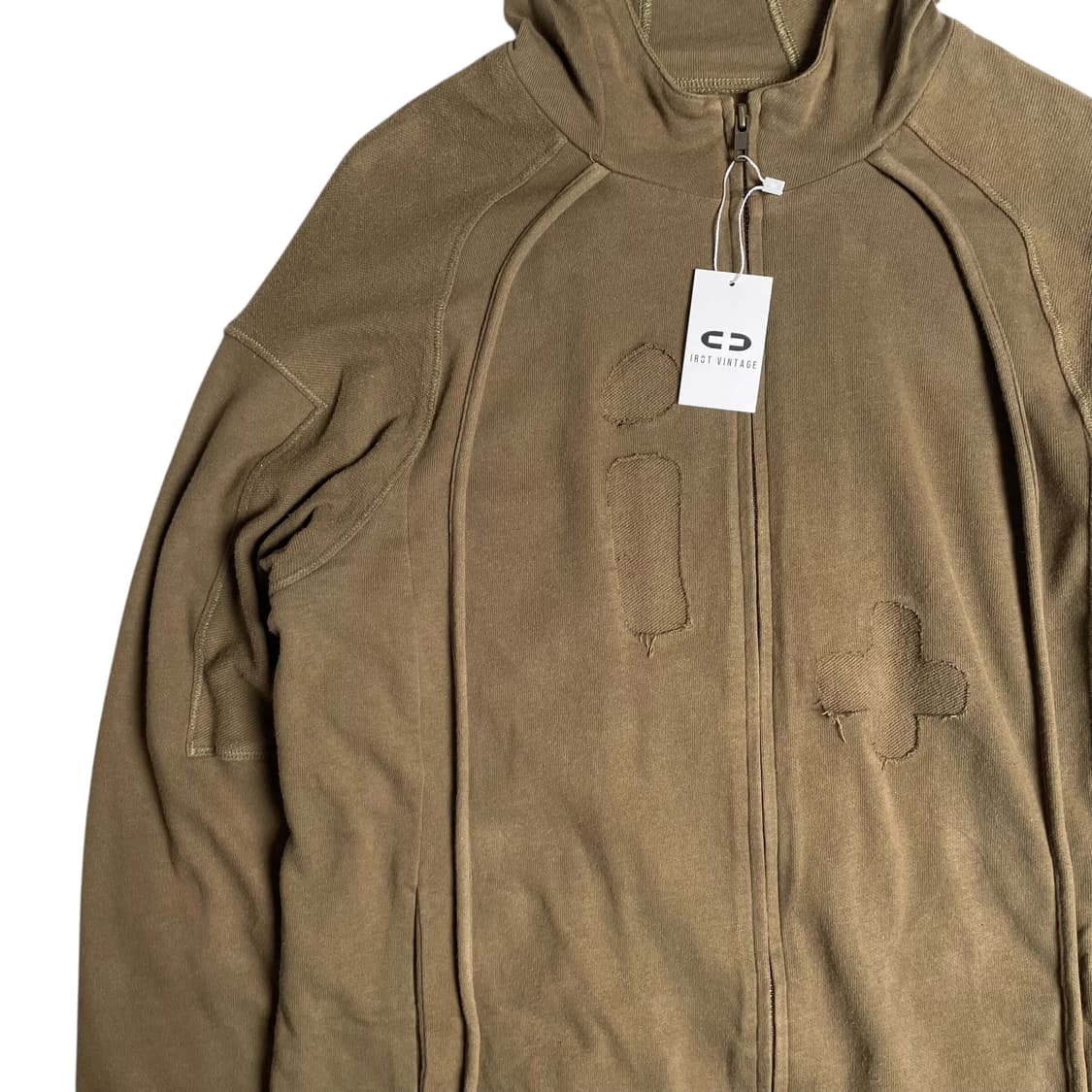 i+mu 리버스 져지 포인트 집업 후드 상품이미지4