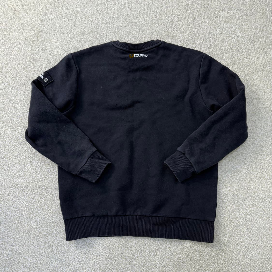 [L] 네셔널지오그래픽 와펜 스몰로고 맨투맨 0115T1 상품이미지2