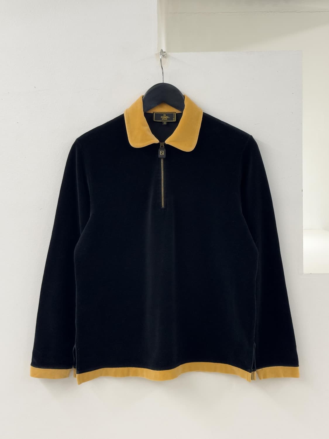 펜디 벨벳 집업 탑 상품이미지4