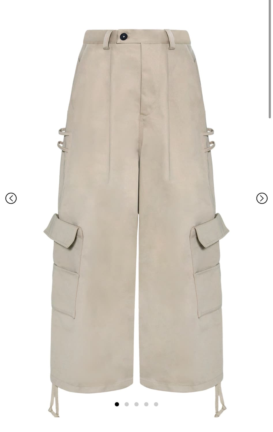 [3] 카미엔 Kamien 캥거루 카고 팬츠 베이지 상품이미지1