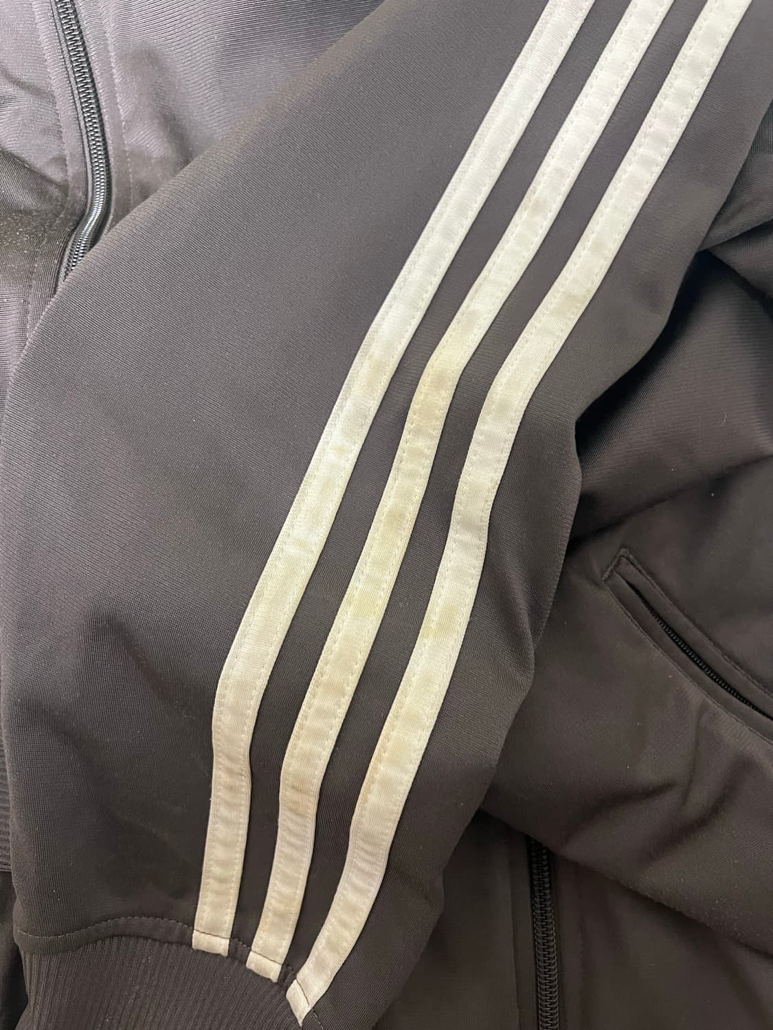 아디다스 초코 브라운 파이어버드 져지 트랙탑 상품이미지5