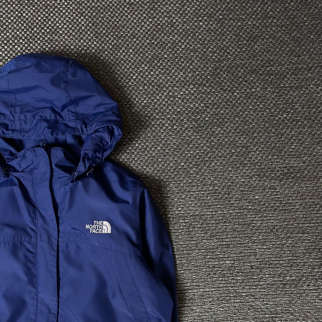 노스페이스 화이트로고 딥블루 바람막이 자켓 95 상품이미지3
