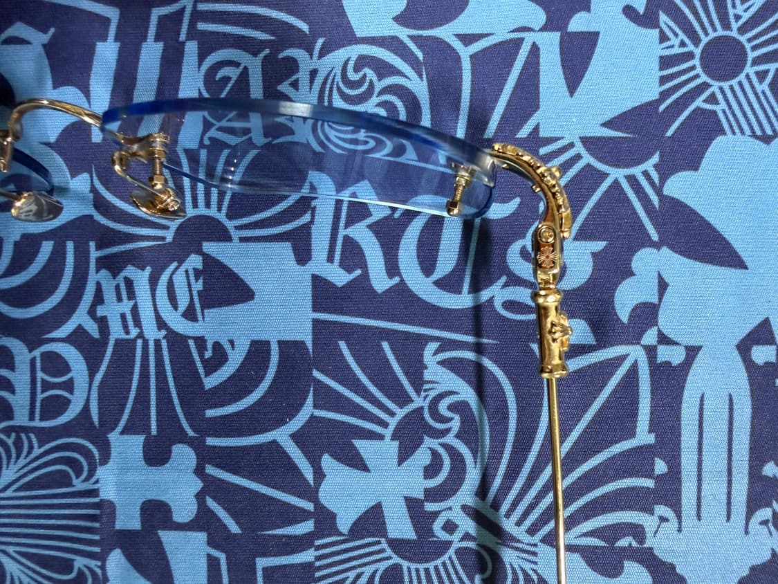 크롬하츠 필스3 안경 골드 브라운 상품이미지3