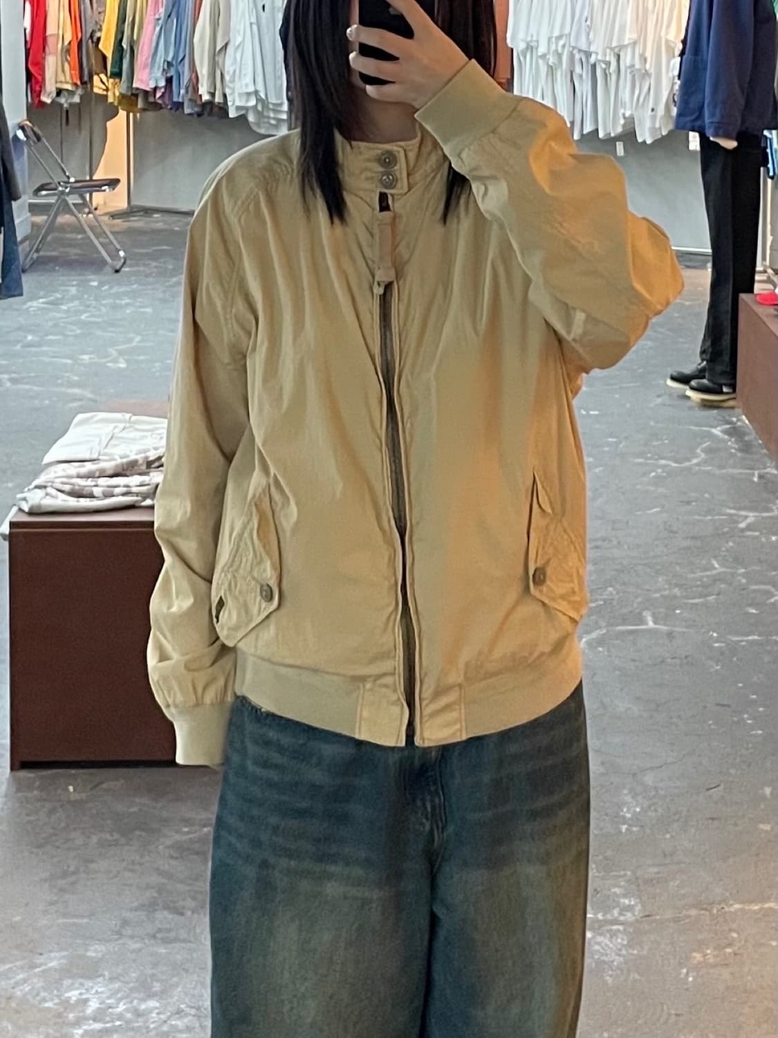 폴로랄프로렌 베이직 코튼&나일론 블루종 자켓 H1413 상품이미지1