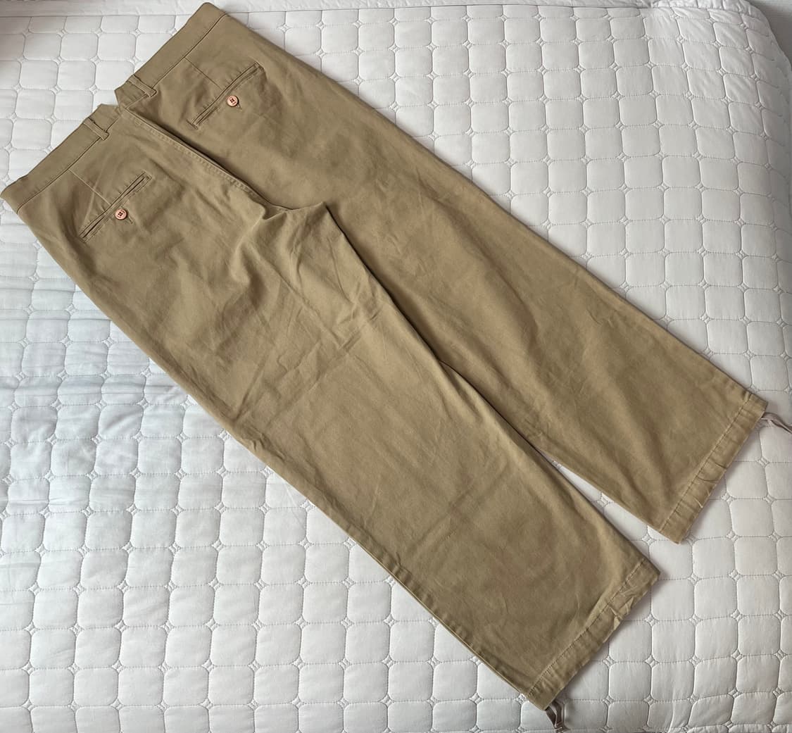 32) 디미트리블랙 원턱 치노 팬츠 상품이미지2