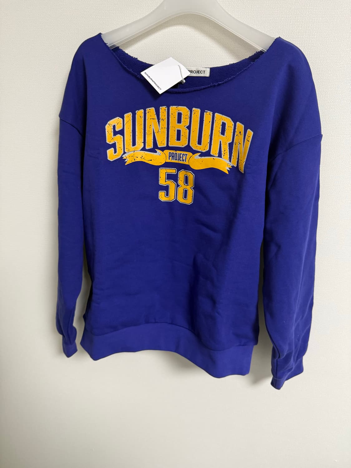 썬번프로젝트 맨투맨 새상품 상품이미지1