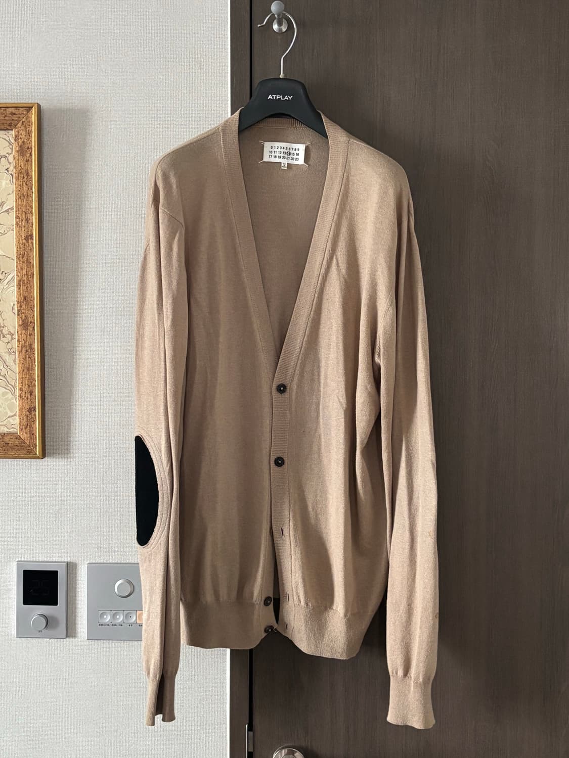 마르지엘라 엘보우 패치 가디건 상품이미지1