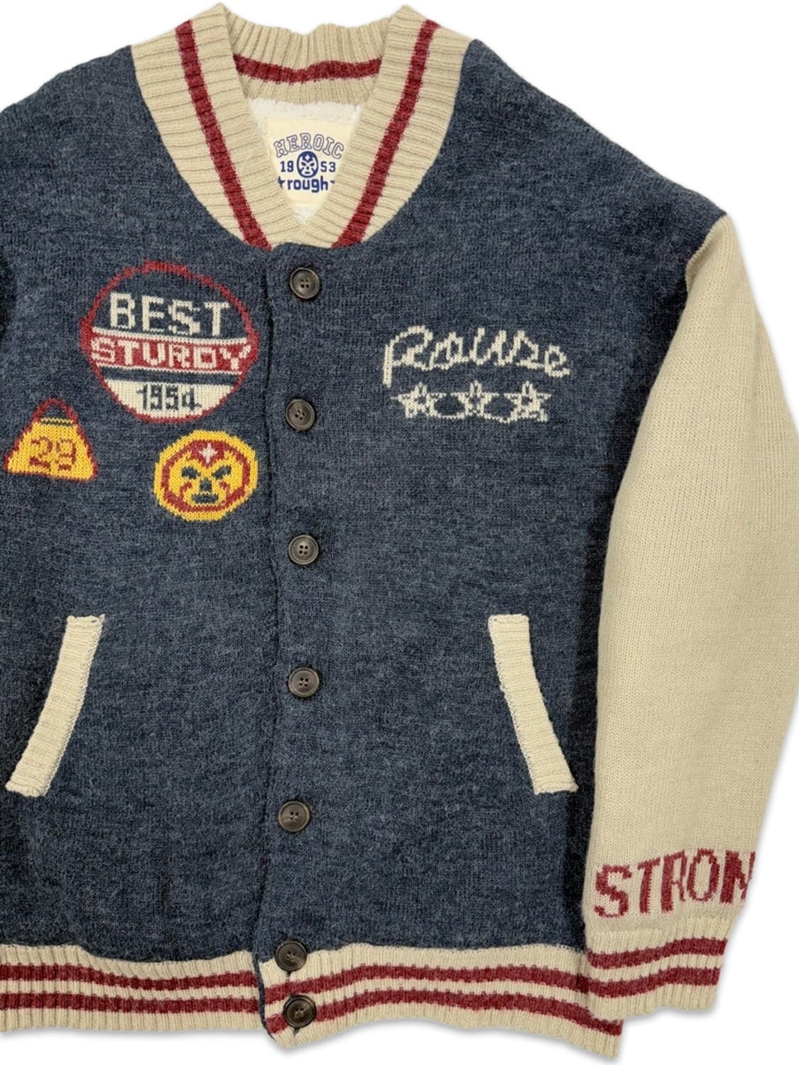 빈티지 니트 자켓 상품이미지2