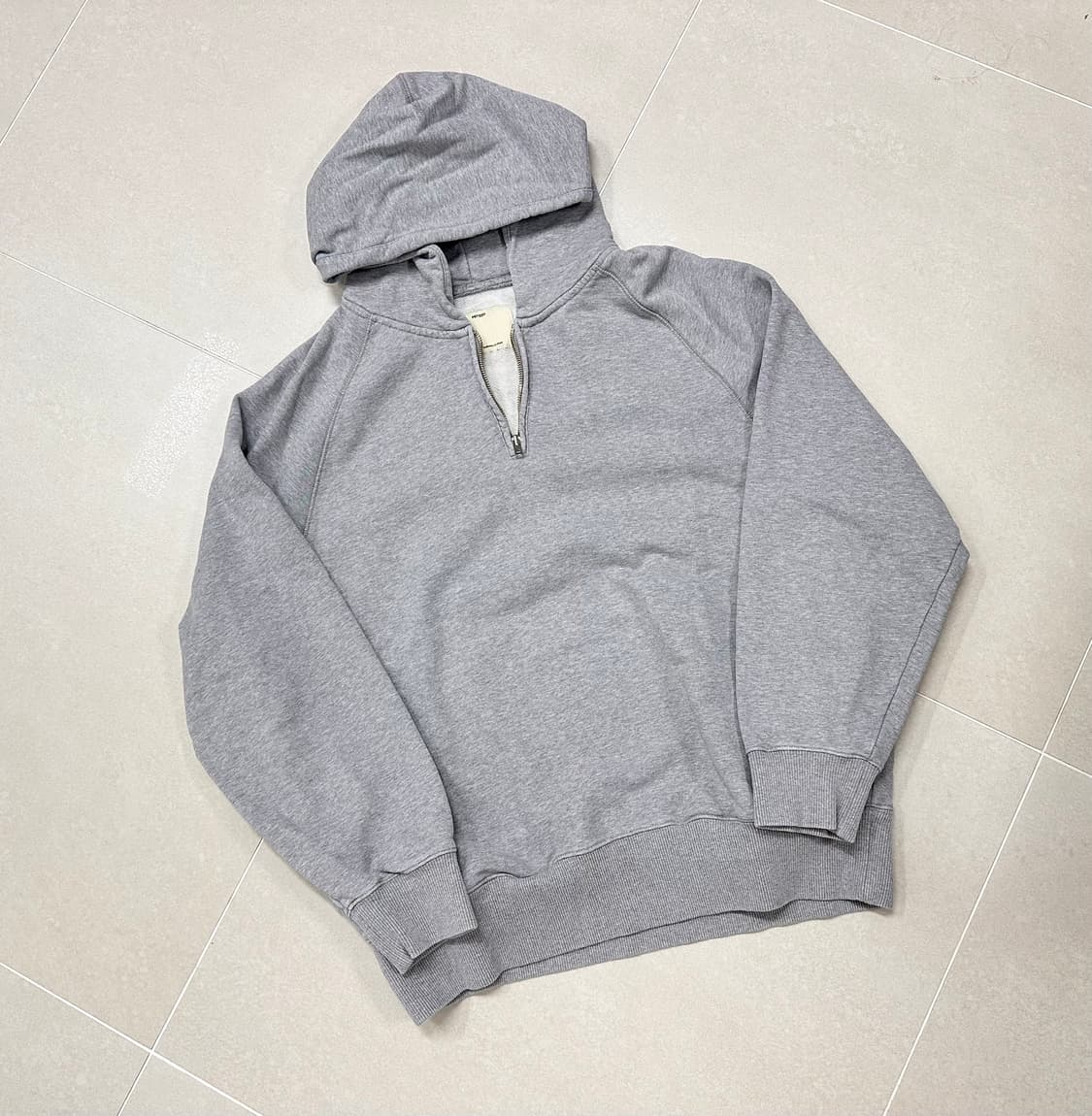 포터리 하프집업 후드티 2사이즈 상품이미지1