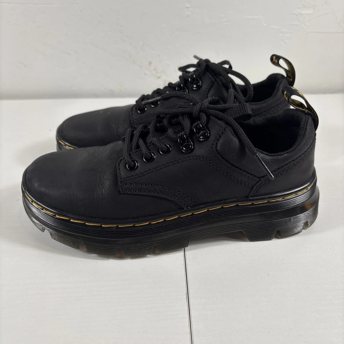 닥터마틴 리더 와이오밍 레더 유틸리티 슈즈 블랙 230 상품이미지4