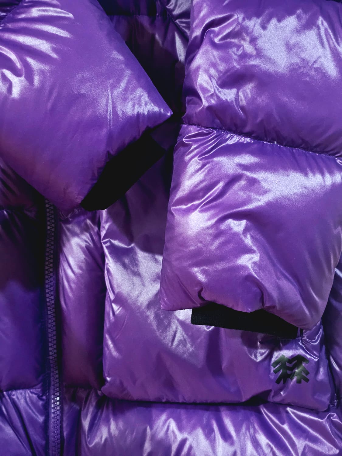 코오롱 럭키슈에뜨 콜라보 거위털 구스다운 롱패딩 상품이미지5