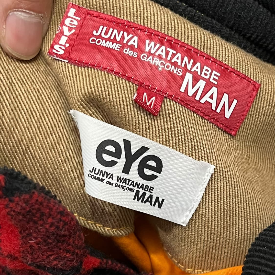  준야와타나베 x 리바이스 체크 베스트 y14128 상품이미지8