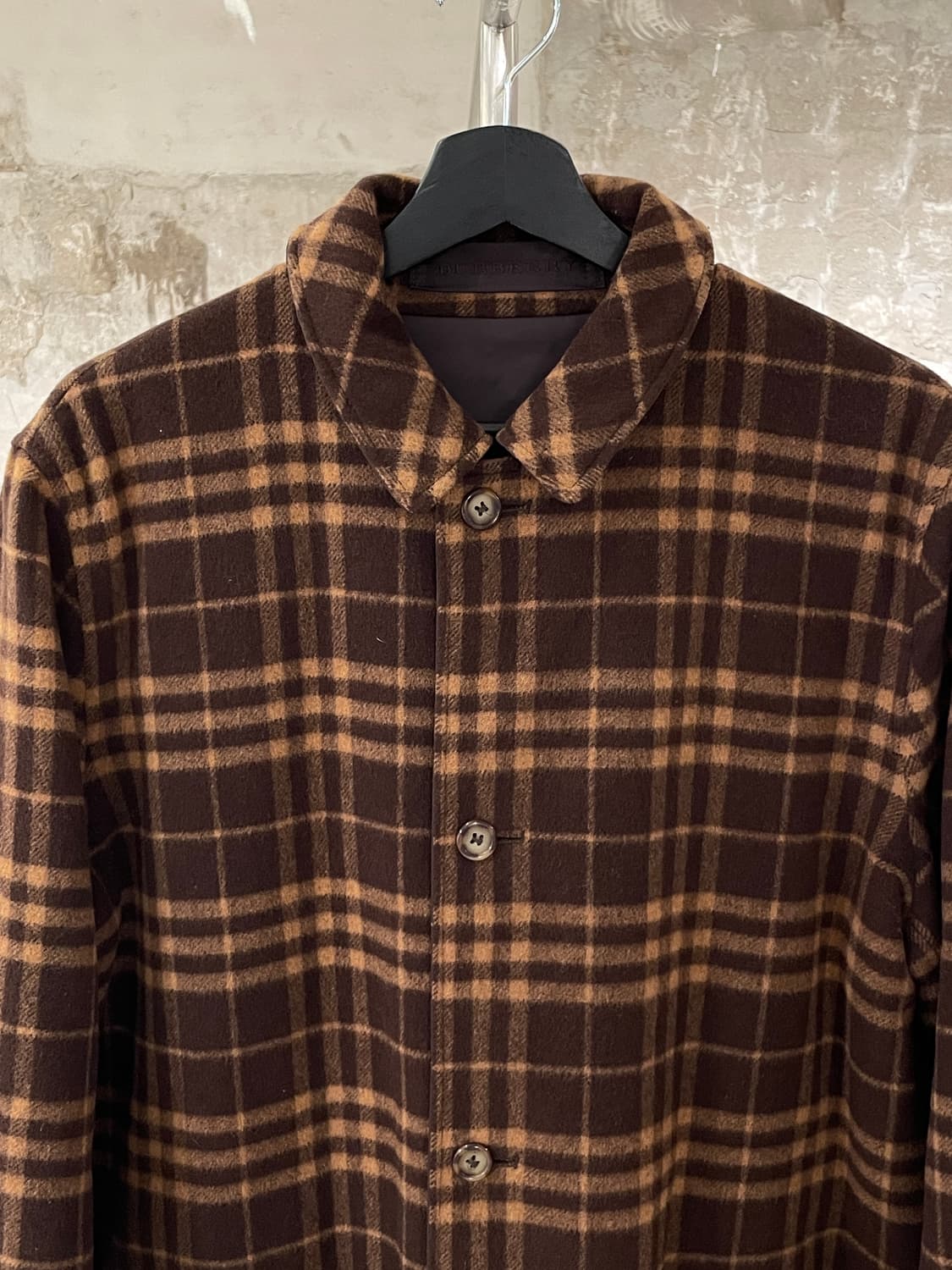 버버리 브라운 노바체크 리버시블 울 자켓 상품이미지2