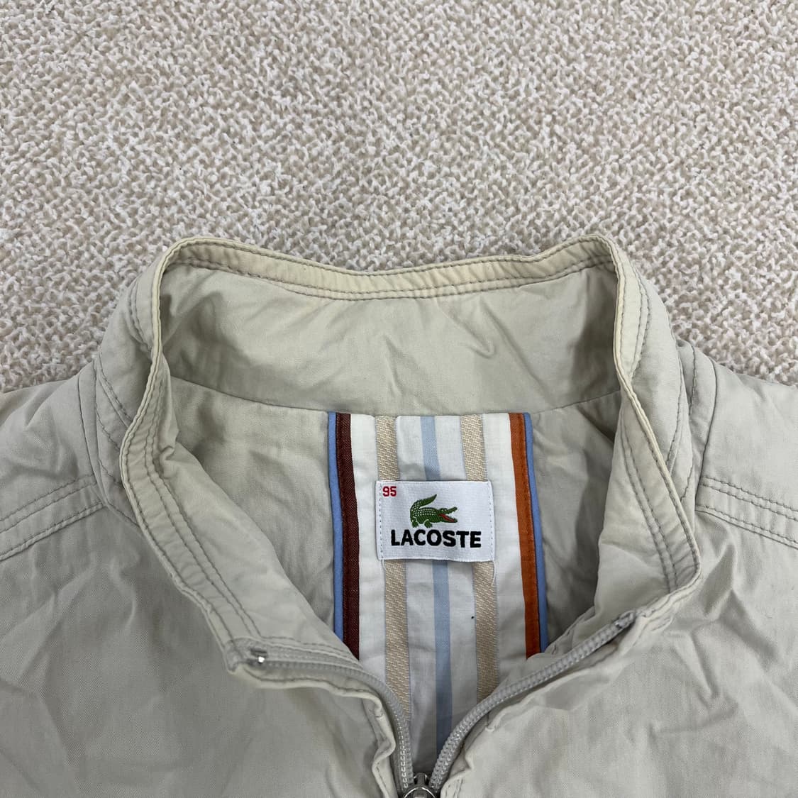 95 라코스테 블루종 봄버 자켓 0209M1 상품이미지3