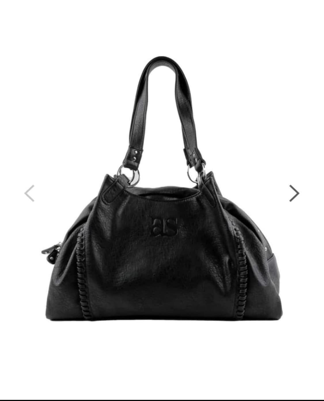 애즈온 보니타 빅백 블랙 상품이미지1