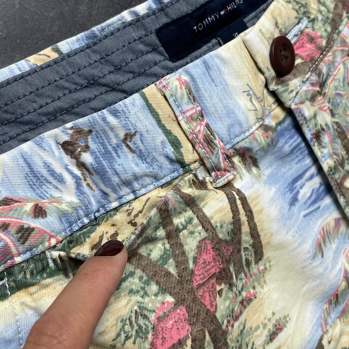 TOMMY HILFIGER 토미힐피거 하와이안 하프팬츠 A01228 상품이미지4