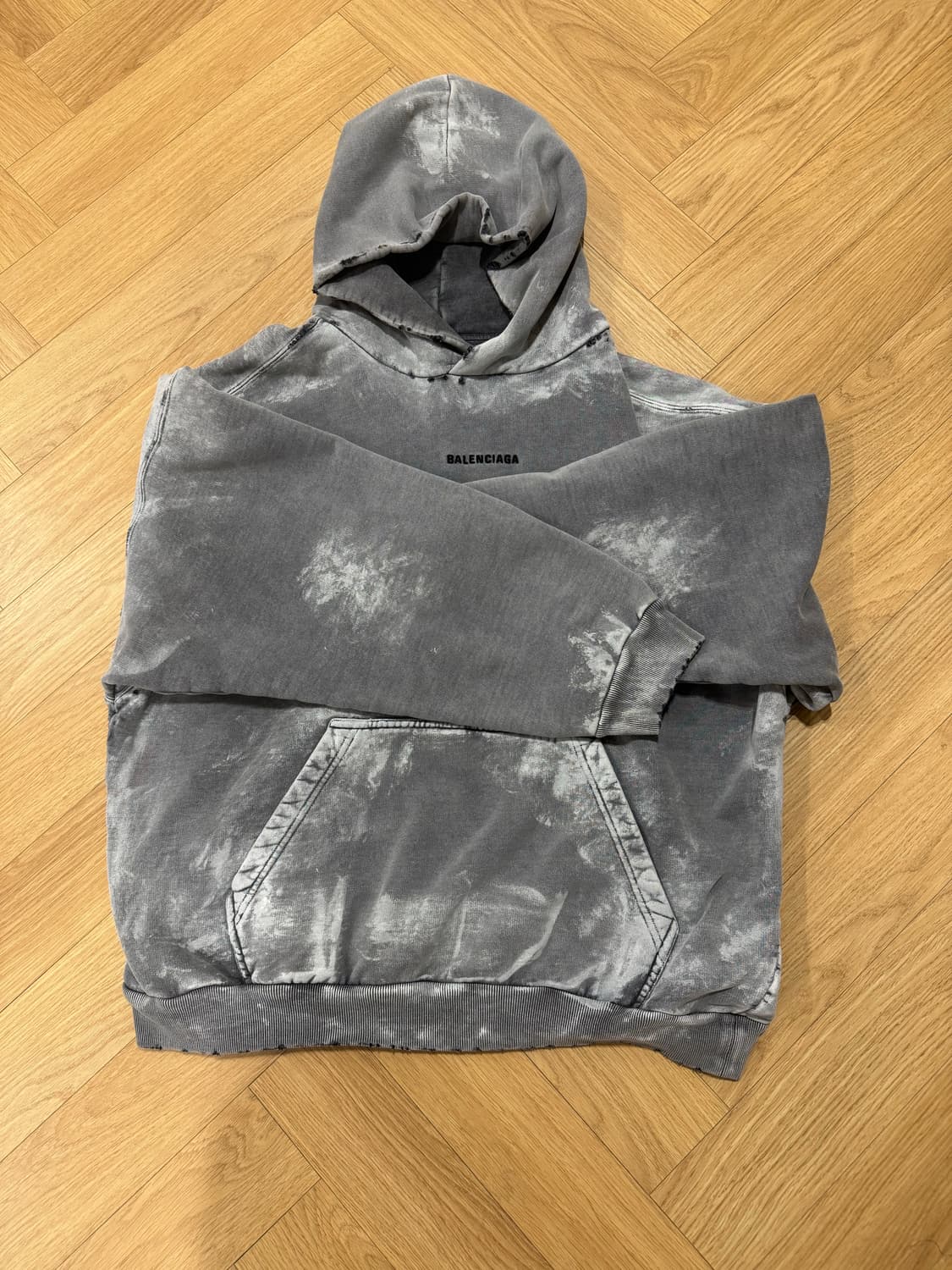 발렌시아가 백로고 후드 상품이미지1