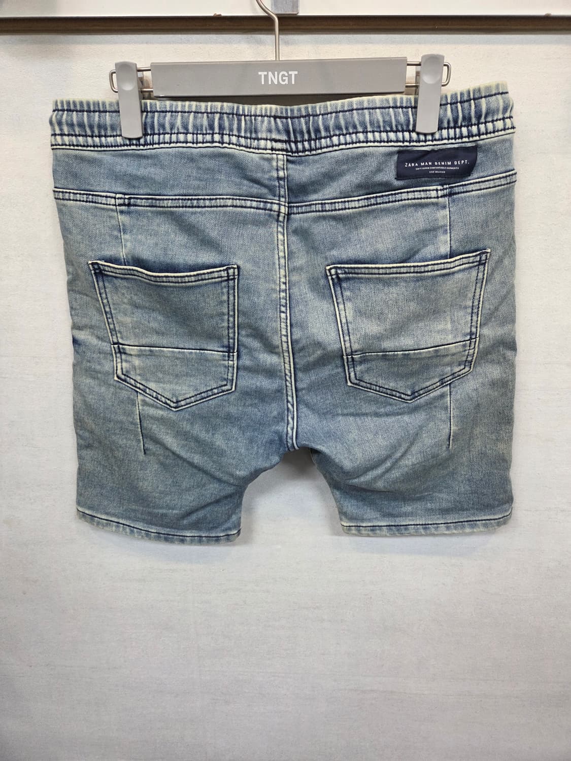 자라 빈티지워싱 베기핏 밴딩 반바지 xl 상품이미지2