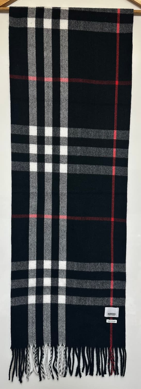 버버리 100% 캐시미어 머플러 남여공용 상품이미지3
