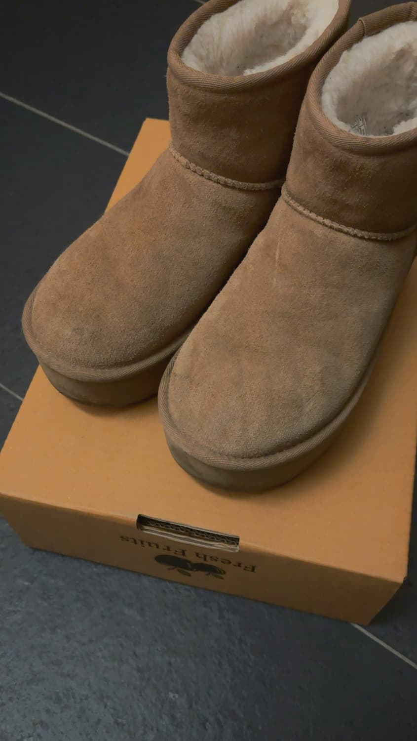 어그 클래식 미니 플랫폼 부츠 체스트넛 230 상품이미지2