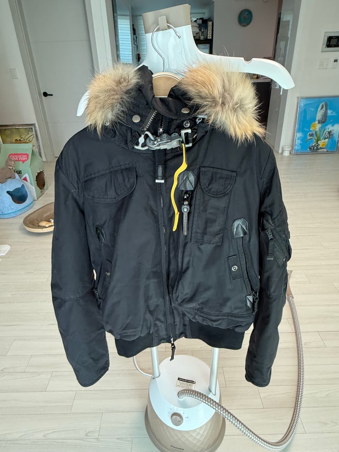 파라점퍼스 여성 숏패딩 스몰사이즈 상품이미지1