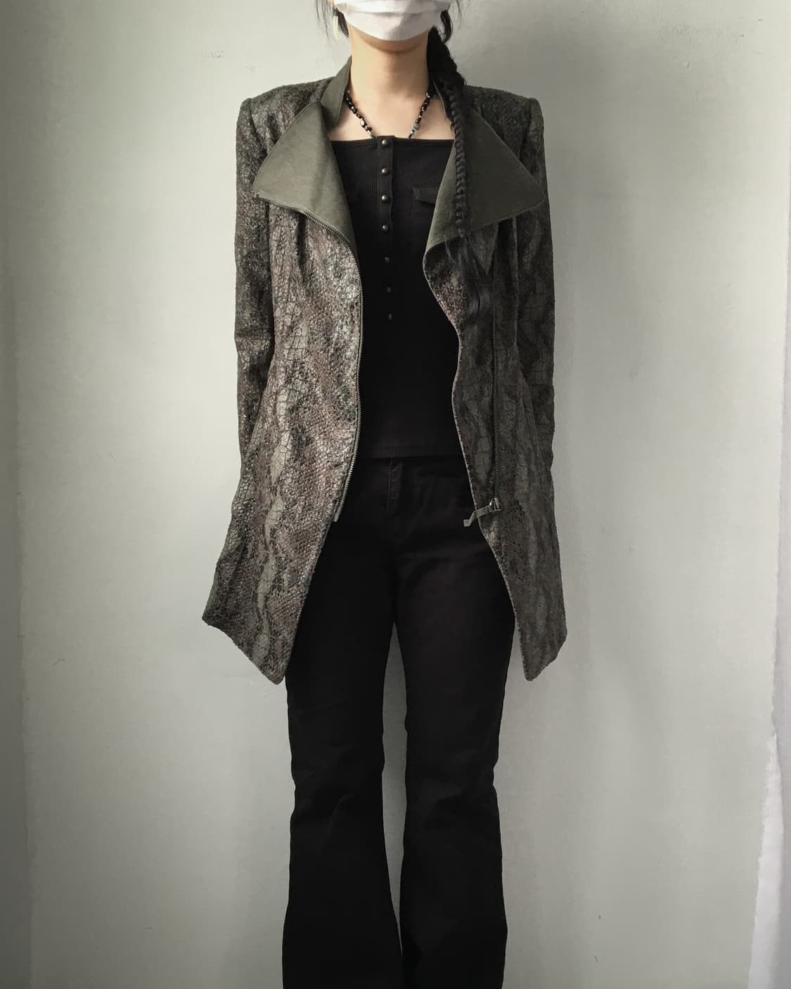 Python pattern jacket 상품이미지7