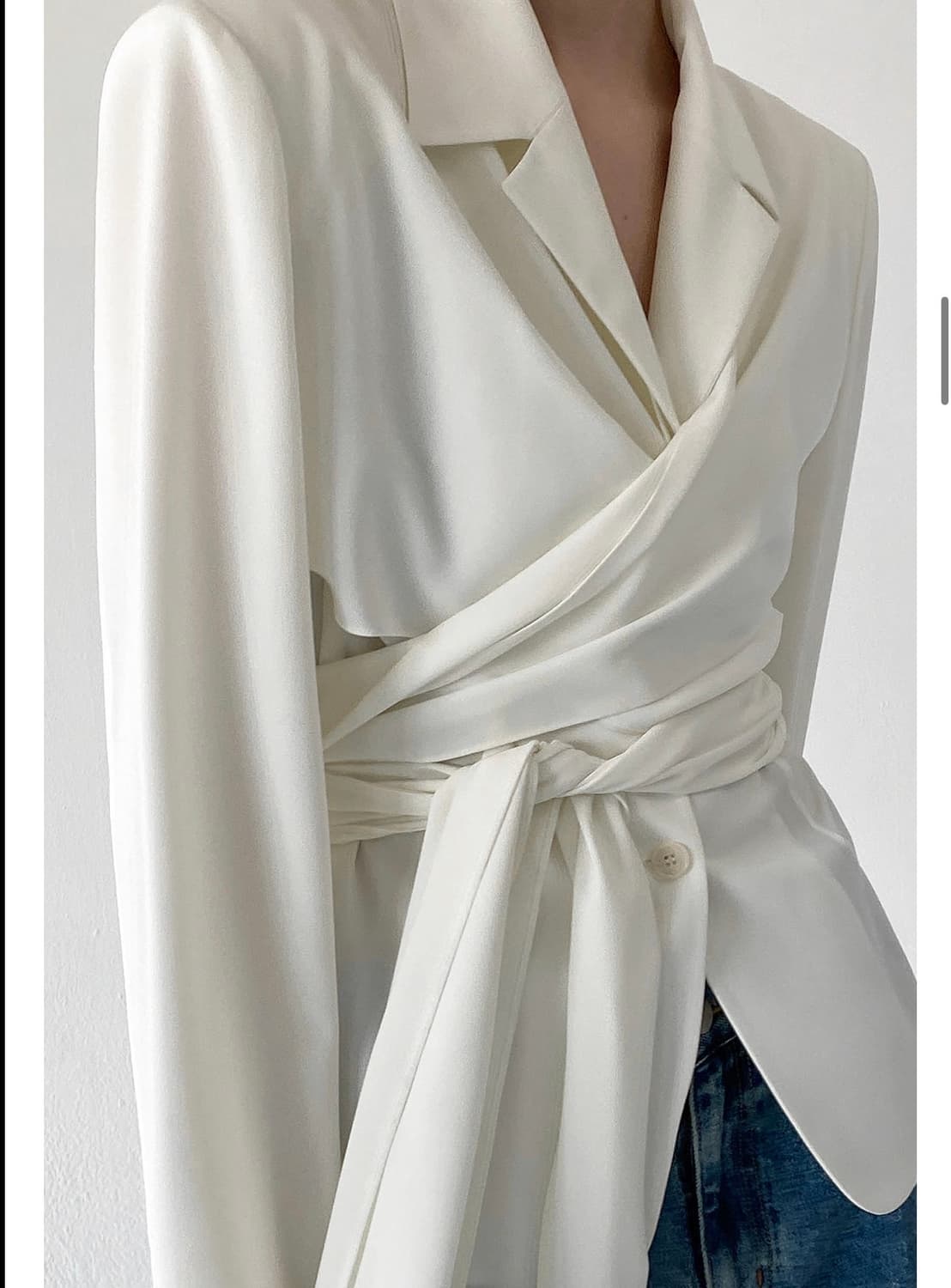 새상품)DRAGONBLUES 드래곤블루스 커버 랩 자켓 셔츠 M 상품이미지6