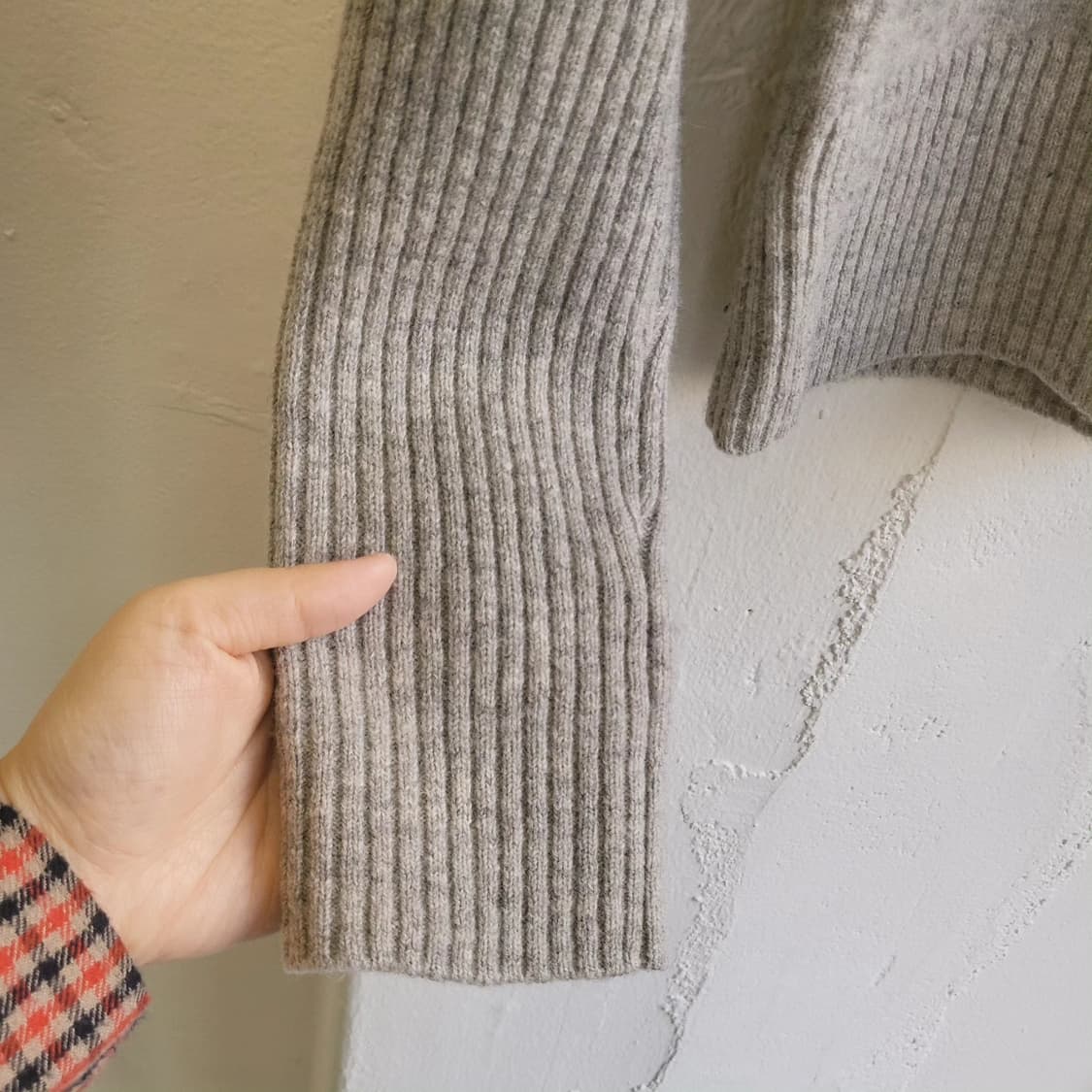 Fubu 그레이 골지 울니트 상품이미지4