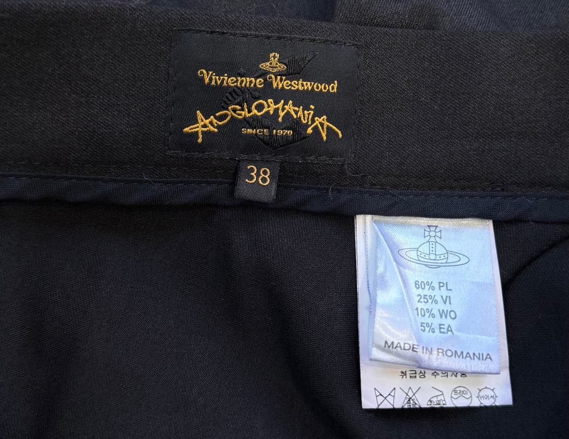 비비안 웨스트우드 비대칭 필립 림 미니 스커트 상품이미지5