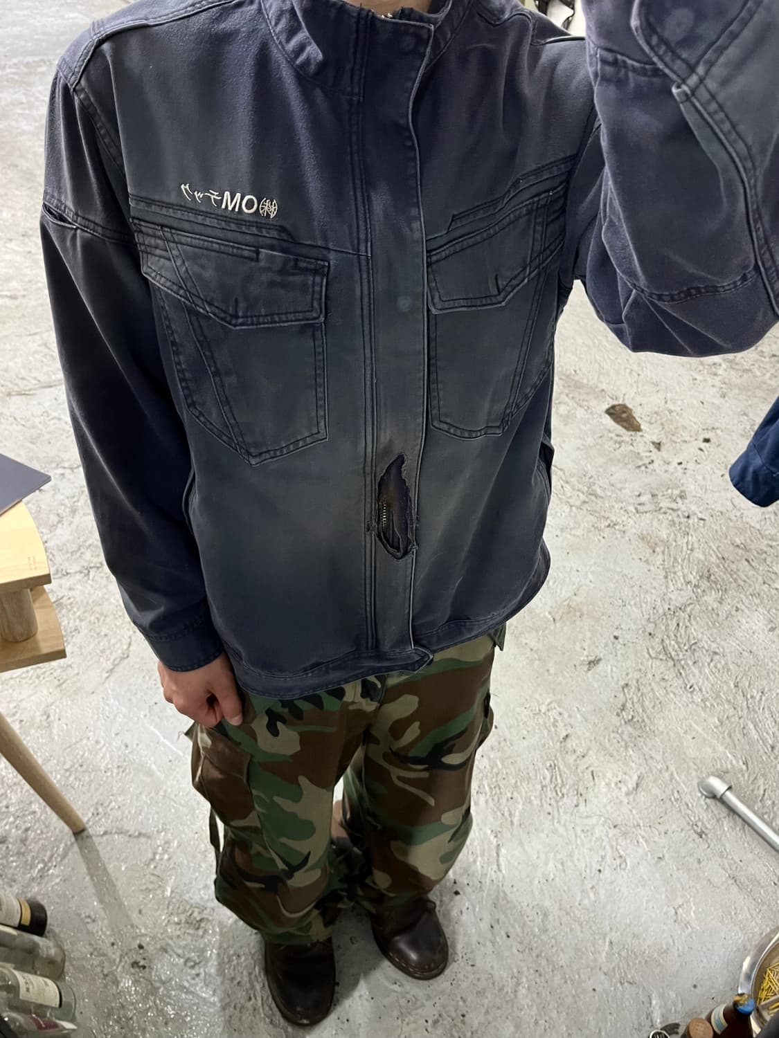SOWA hard faded work jacket 상품이미지4