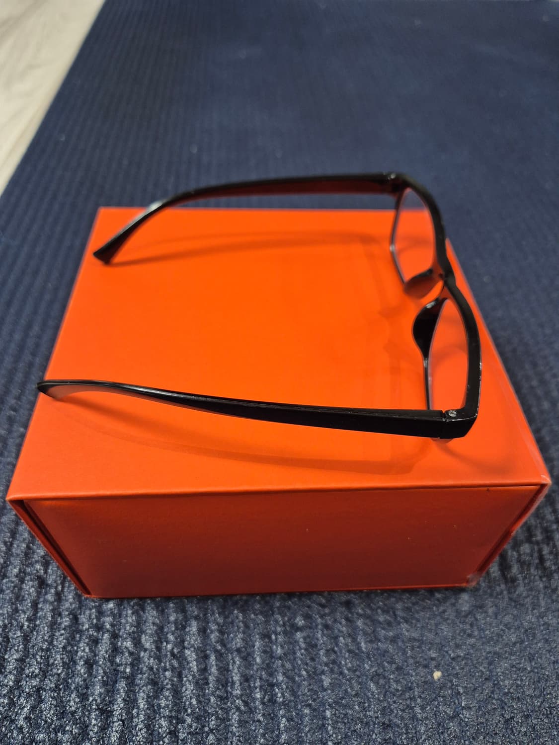 검정 뿔테 안경 (도수없음) 상품이미지3