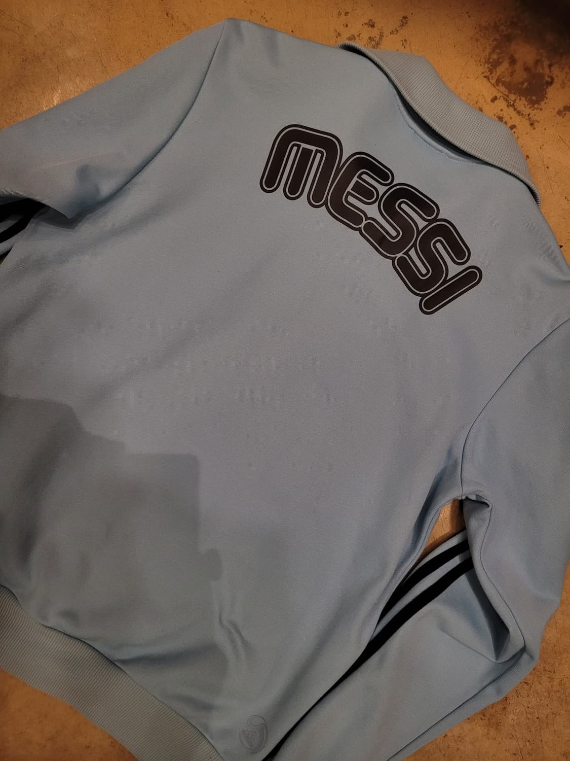 아디다스 아르헨티나 리오넬 메시 2007 트랙탑 져지 바르셀로나 유니폼 상품이미지3