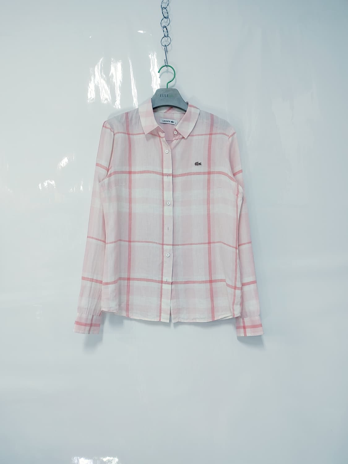 LACOSTE 라코스테 마소재 긴팔셔츠남방 상품이미지1