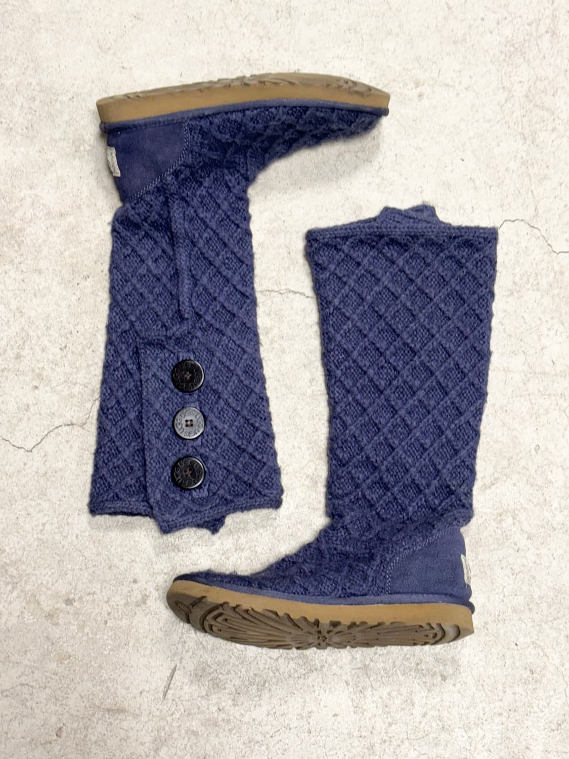 어그 버튼 니트 부츠 상품이미지9