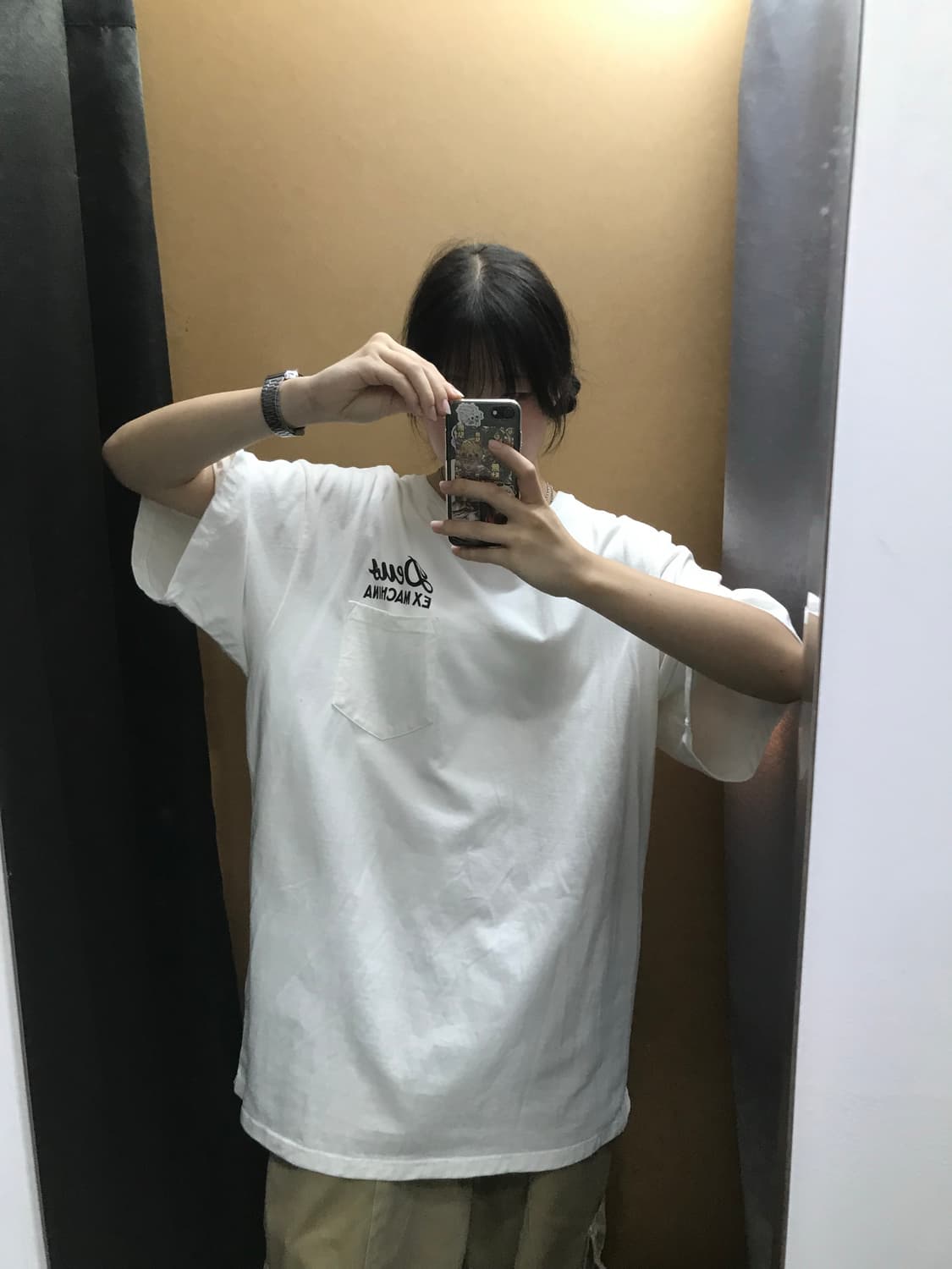 데우스 오버핏 포켓 반팔티 상품이미지3