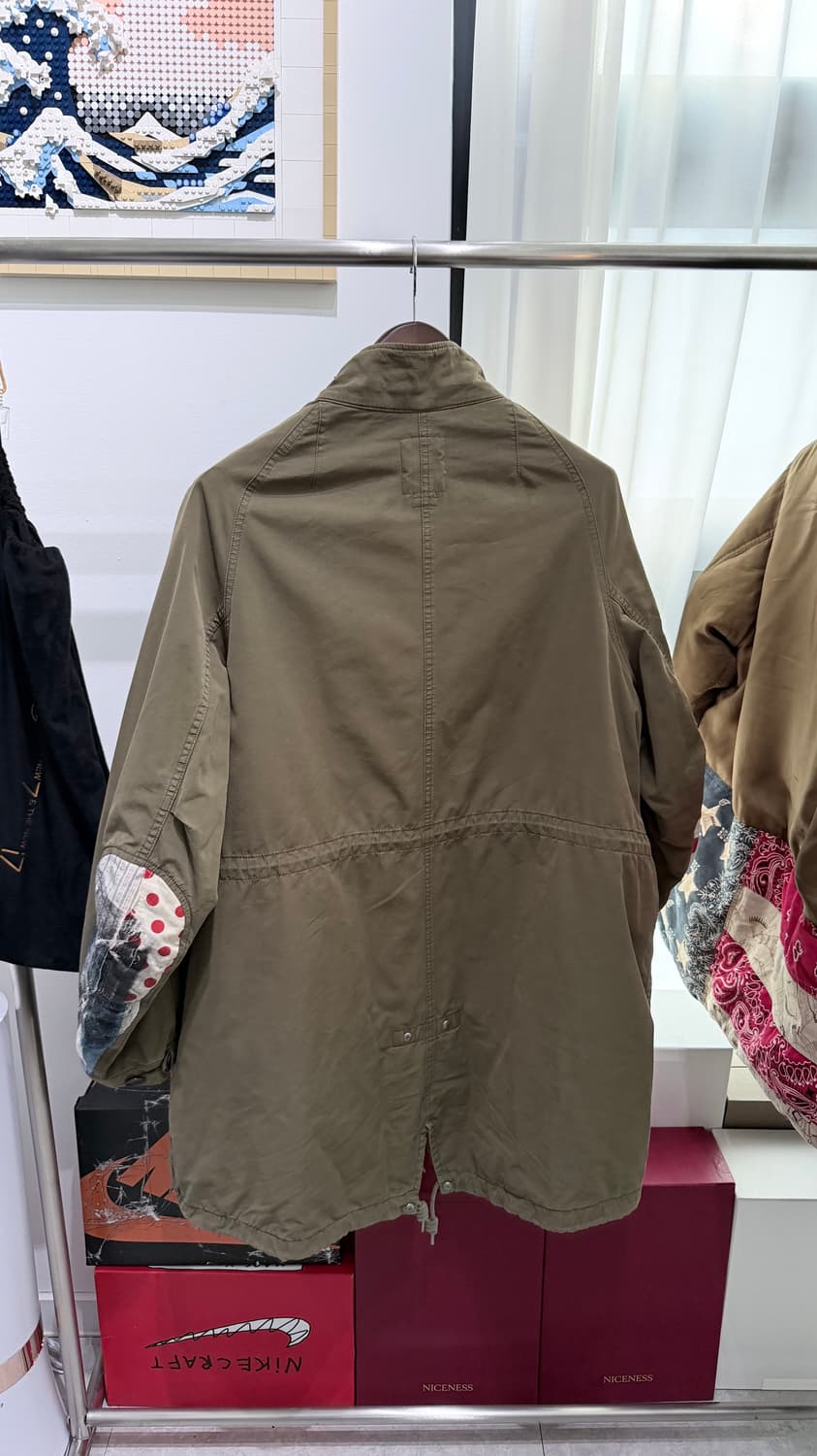 2) 19aw 비즈빔 콜라쥬 피쉬테일 올리브 상품이미지4