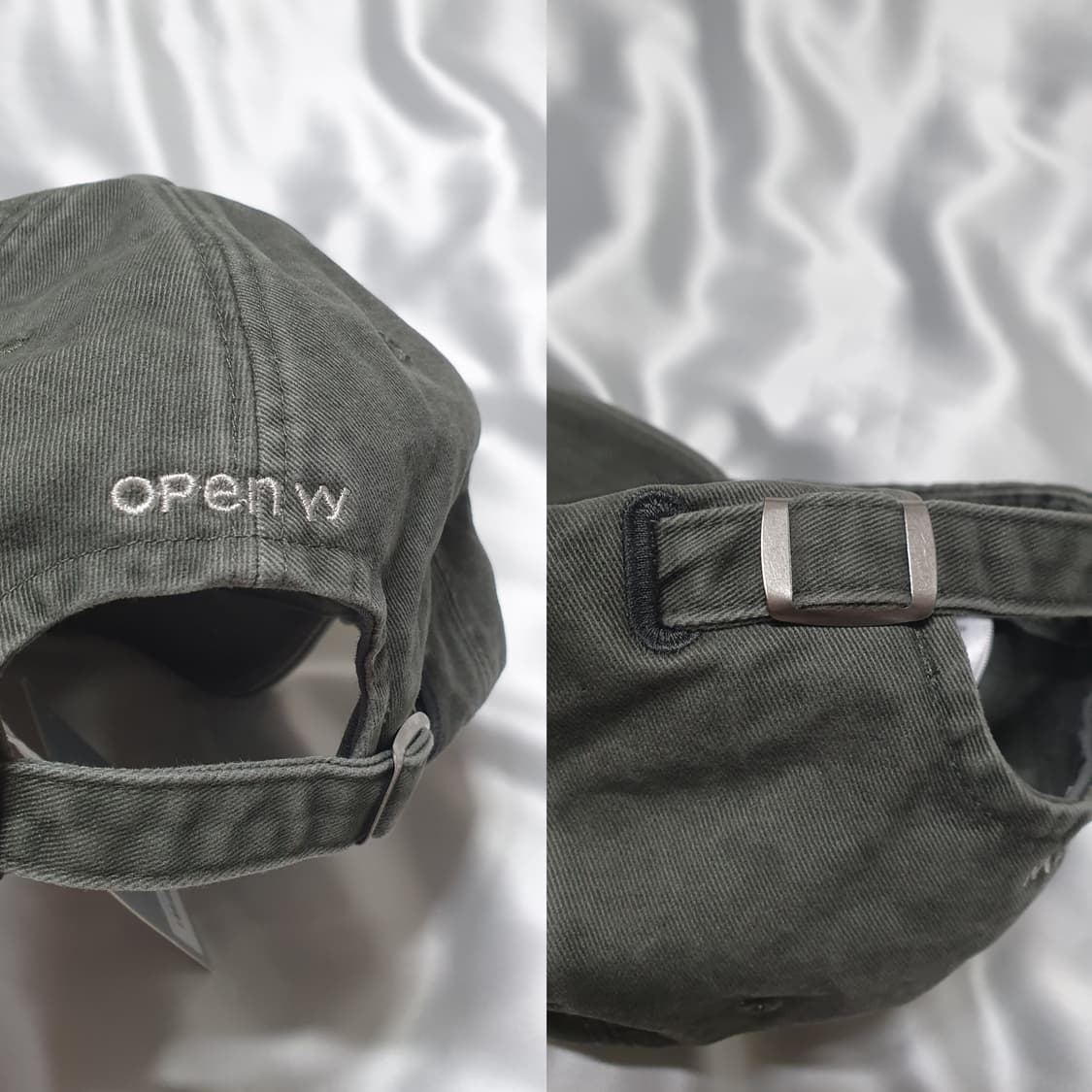 오픈와이와이 그라디언트 그라데이션 그린 볼캡 모자 상품이미지6