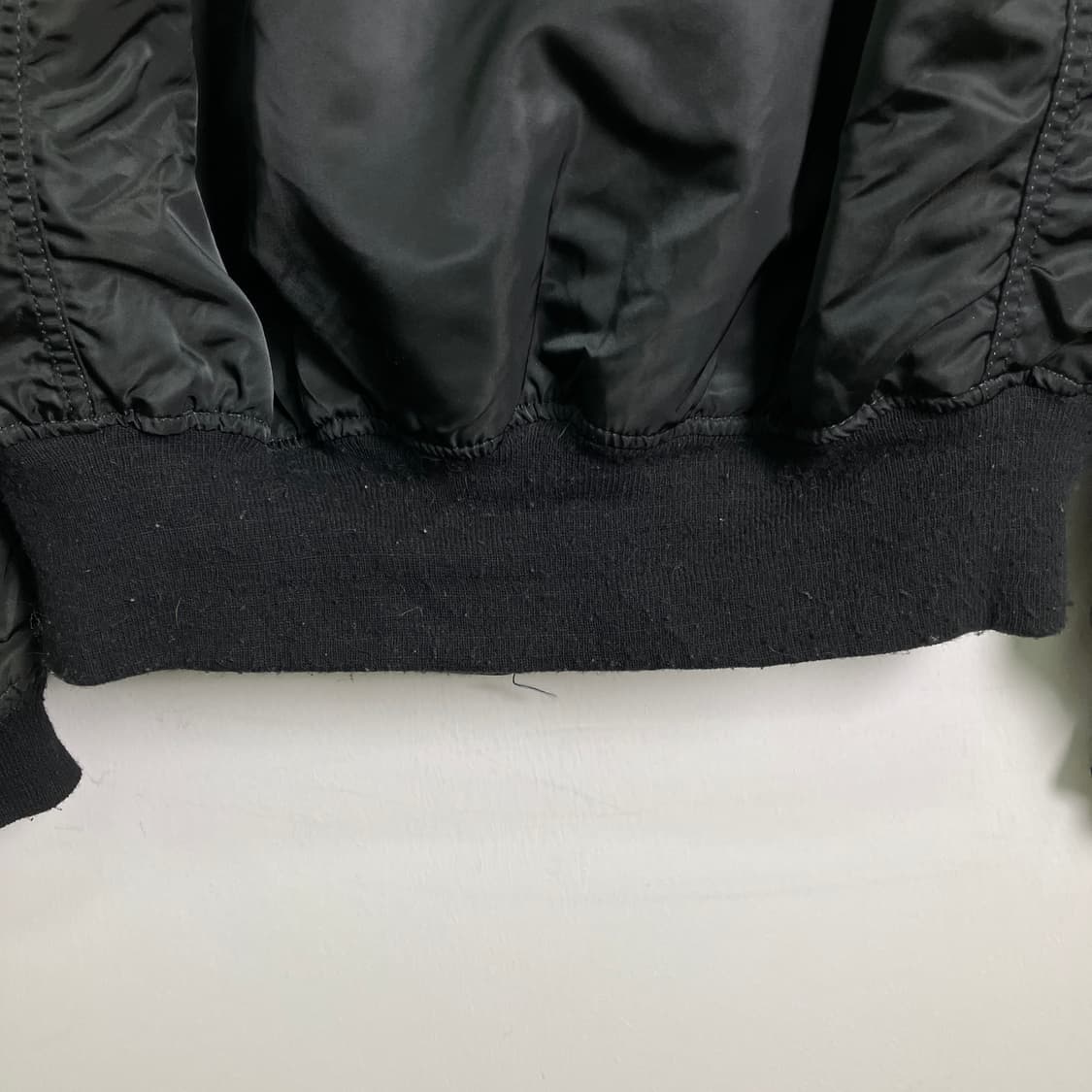 알파인더스트리 블랙 ma-1 항공 점퍼 L 상품이미지7