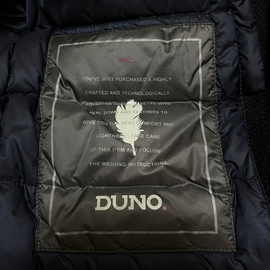 이태리 두노 클래식 울 다운 패딩 자켓 50 상품이미지6