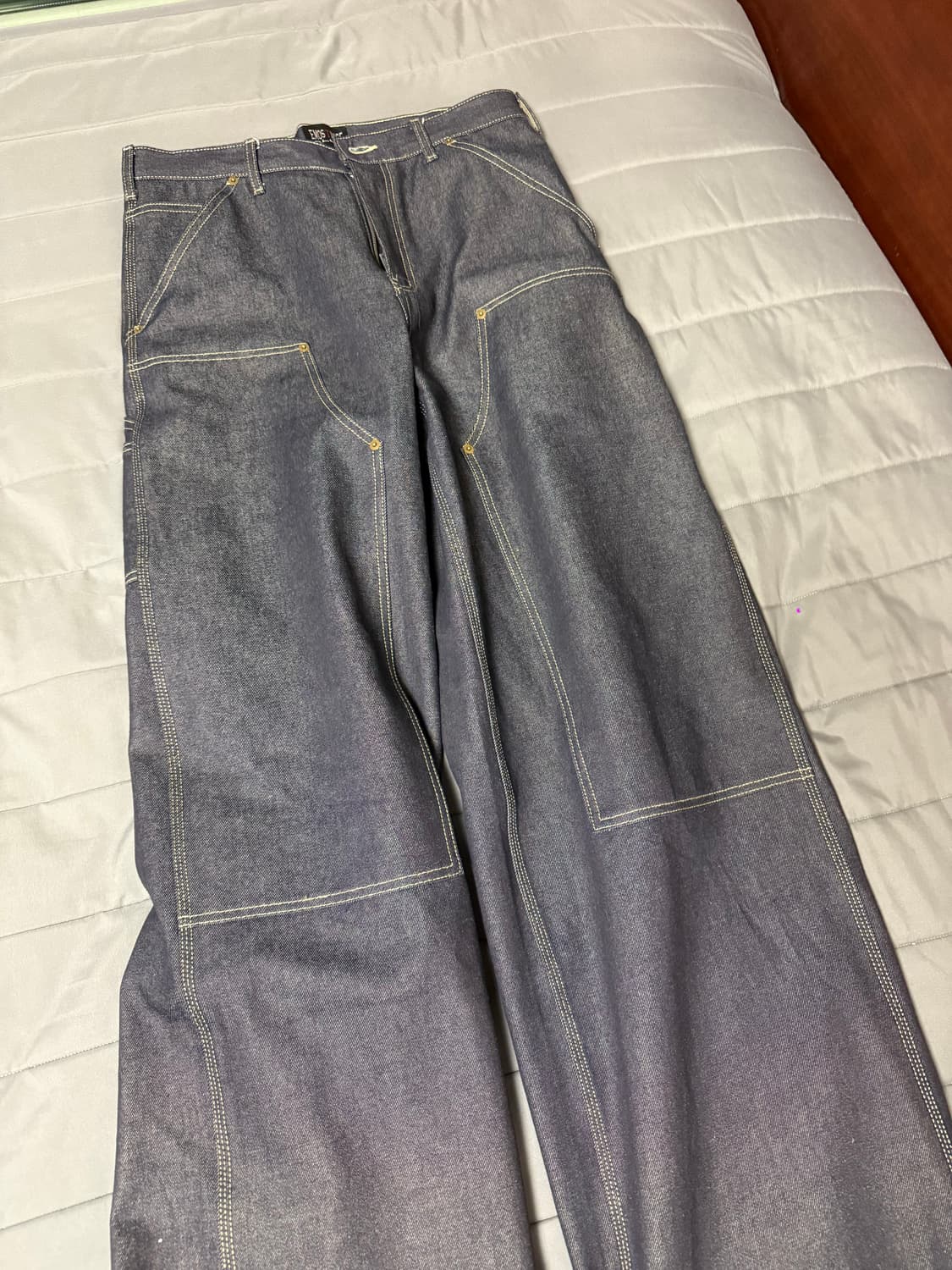 에모스탠스클럽 재패니즈 카펜터 배기진 인디고 데님 1사이즈 상품이미지2