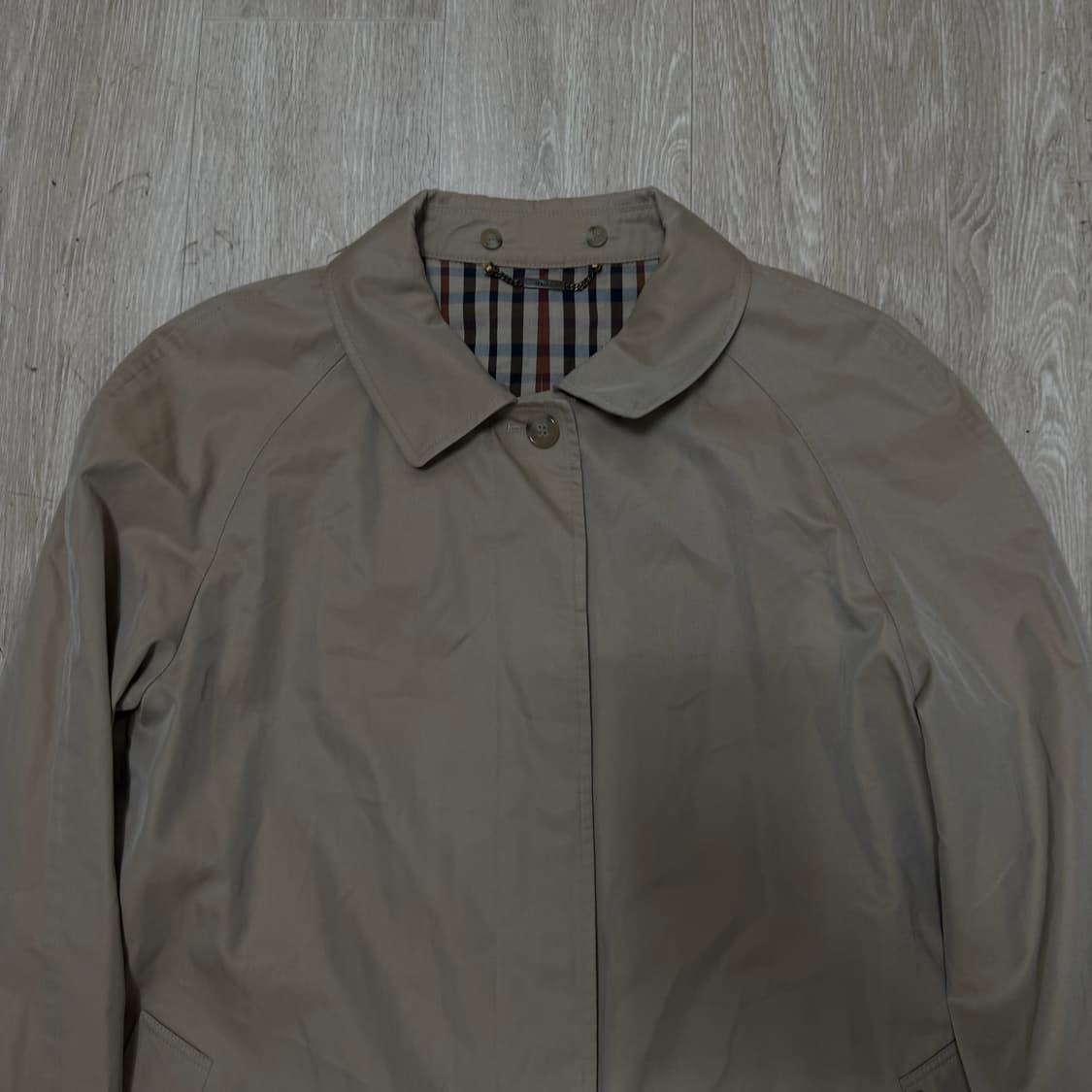 닥스 런던 여성 체크 안감 맥코트 85-160  상품이미지2