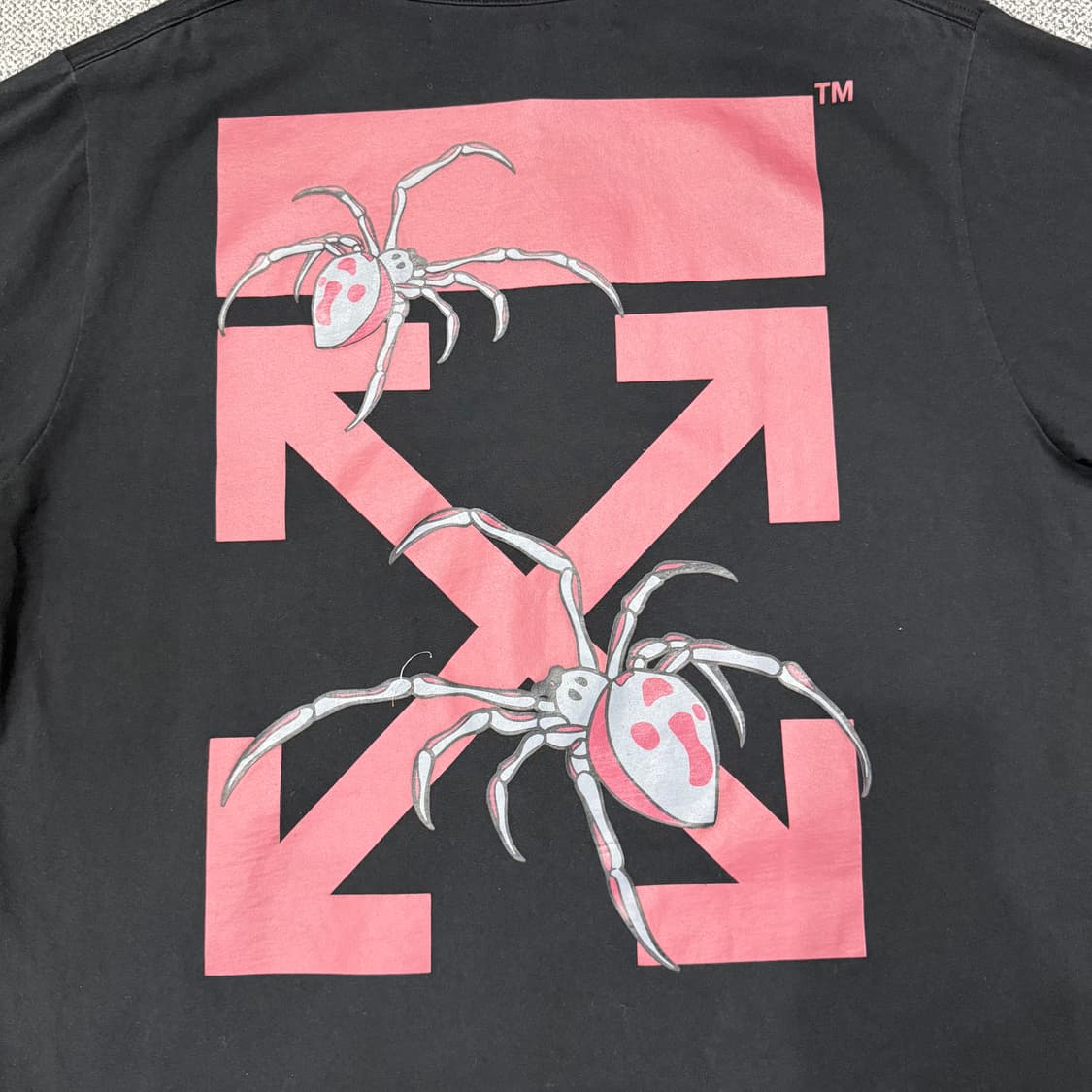 S 오프화이트 스파이더 애로우 반팔 티셔츠 상품이미지7