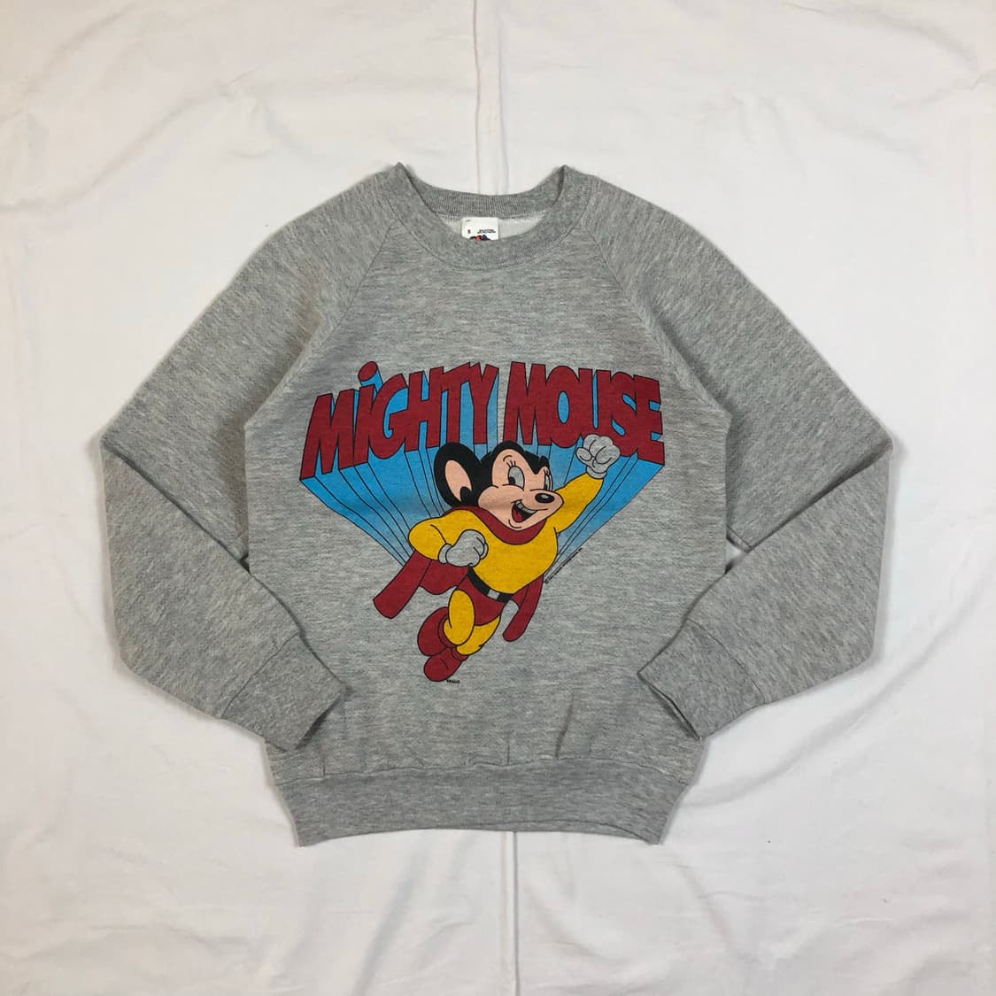 90s 91년도 마이티마우스 카툰 맨투맨 상품이미지1