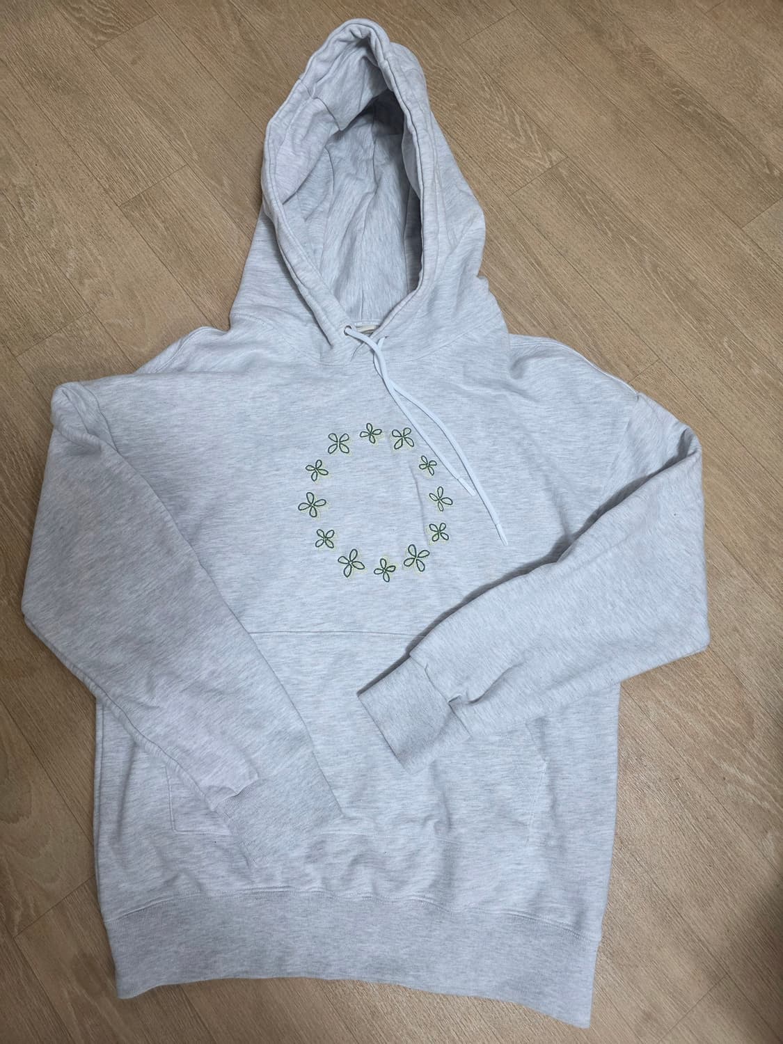 르모호 비비 후드티 멜란지 그레이 S(기은세 착용) 상품이미지1