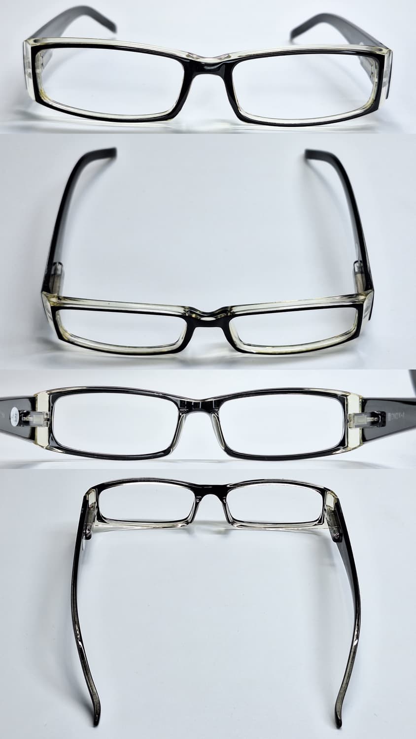 Dulton 덜튼 BONOX-A S099-50CL 블랙 스퀘어 안경테 상품이미지3